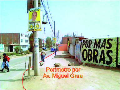borde perimetrico por esquina julio ctello